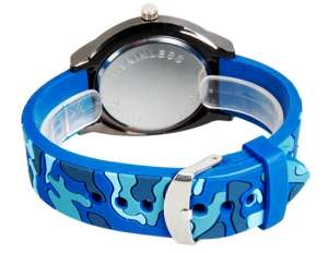 Womage,  Ceas Mana,  Unisex,  Dial Albastru,  Camuflaj,  Quartz - w595