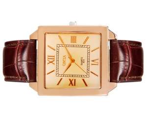 OMYA,  Ceas Mana,  Fashion,  Dial Maro,  Curea Maro - w596
