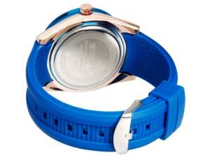 Curren, Ceas Mana,  Calendar,  Dial Alb,  Rezistent Apa, Albastru - w599