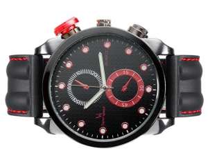 V6 Super Speed,  Ceas Mana,  Unisex,  Dial Negru&Rosu, Quartz - w606
