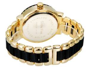 Show Fine,  Ceas Mana,  Dial Auriu,  Convex,  Bratara Fashion - w616