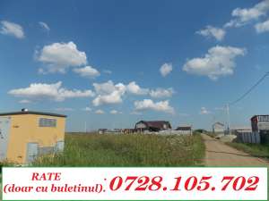 Teren - lot de casa posib. RATE,  Berceni/Ilfov
