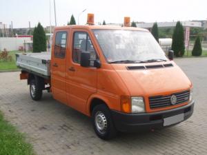 VW LT 28 - 2.5 SDI Camioneta Autoutilitara cu Bena cabina dubla