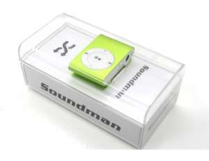 2 GB Mini MP3 Player,  Verde - mp13