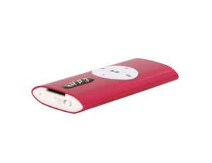 Mp3 Player,  Portabil,  cu Clips,  Suporta 4GB Data,  Rosu - mp29