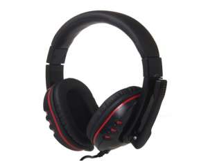 Casti Kanen KM-790,  Negre,  Bass Stereo,  Microfon Omnidirectional - earp107
