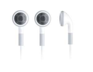 Casti Stereo,  Albe pentru orice Audio Player - earp1
