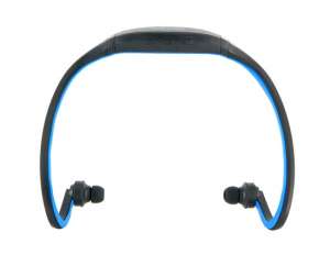 Casti,  Sport USB 2.0,  Albastre,  Muzica Digitala MP3 Player  - earp47