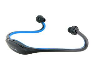 Casti,  Sport USB 2.0,  Albastre,  Muzica Digitala MP3 Player  - earp47
