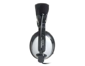 Casti Kanen KM-580,  Negre cu Microfon pentru PC,  MP3 Player,  MP4 Player - earp48
