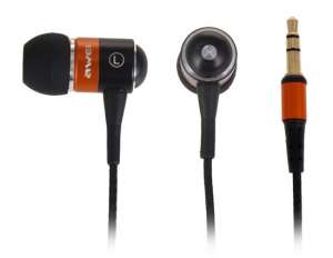 Casti AWEI ES-Q3 Portocali pentru  MP3 player,  MP4 player,  iPod,  iPhone,  PC,  leptop  - earp5