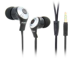 Casti SONGQU SQ-125MP,  Super Bas,  Negre pentru MP3 Player,  iPhone,  PC  - earp89