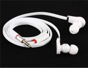 Casti,  Model in Forma de Stea,  3.5 mm Plug,  Albe - earp95