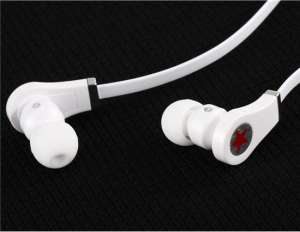 Casti,  Model in Forma de Stea,  3.5 mm Plug,  Albe - earp95