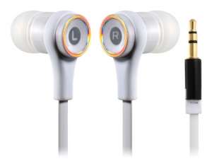 Casti SMZ610,  Albe cu Cablu Plat pentru iPhon 5,  iPod Touch 5,  iPod Nano 7,  iPhone 4/4S,  iPad 4
