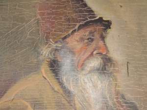 Tablou portret Constantin Brancusi