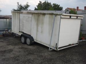REMORCA Koffer Meyer container auto rabatabil