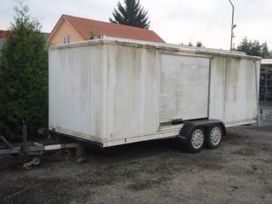 REMORCA Koffer Meyer container auto rabatabil