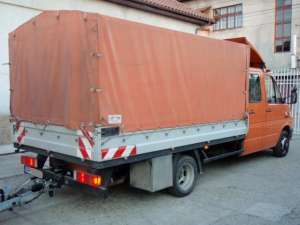 VW LT 46 - 131CP DETARAT Camioneta Autoutilitara cu prelata Cabina Dubla