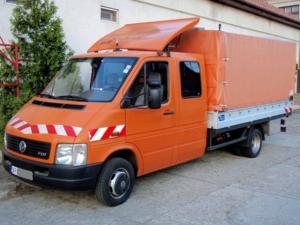 VW LT 46 - 131CP DETARAT Camioneta Autoutilitara cu prelata Cabina Dubla
