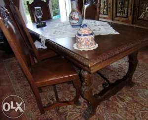 rara sufragerie nuc stil renastere