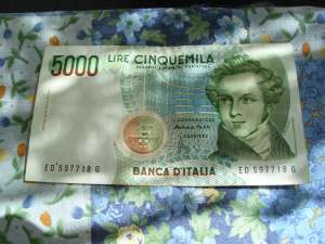 5000 lire italiene