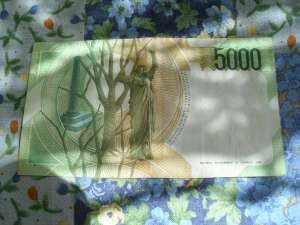 5000 lire italiene