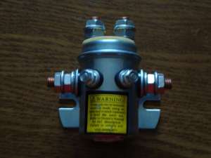 Solenoid,  bobina de sens,   releu pentru troliu electric nou la 12 V