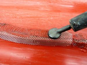 reparatii sudura bara spoiler plastic