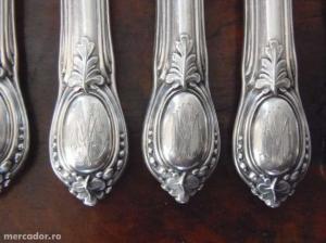 SERVICIU 6 PERSOANE ARGINT MASIV FRANTA ,   2500 euros