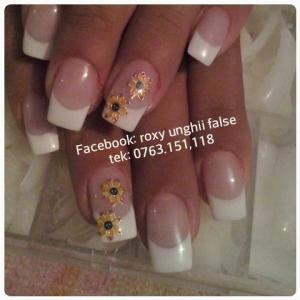 aplic unghii false cu gel 70 ron model inclus