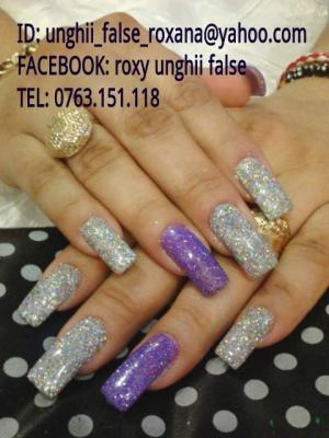 aplic unghii false cu gel 70 ron french si model gratuit
