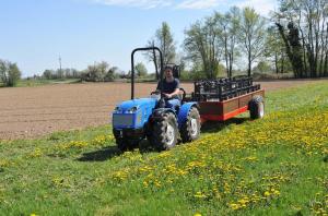 Tractor articulat bcs invictus k400 ar kubota 35 cp
