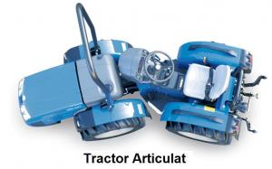 Tractor articulat bcs invictus k400 ar kubota 35 cp