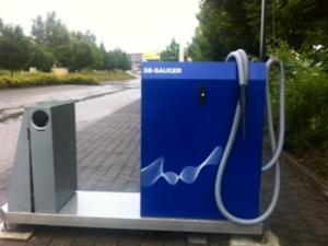 Aspirator spalatorie auto tip statie