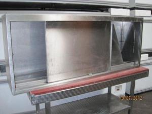 Masa inox,  rafturi inox,  dulap inox pentru fast-food
