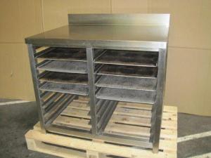 Mobilier inox second hand (masa,   chiuveta,   dulap,   rafturi,   etc)