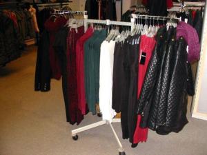 Mobilier magazin de moda/haine