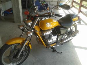 Motocicleta chopper vand / schimb