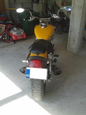 Motocicleta chopper vand / schimb
