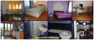 Vila P + 2 etaje,     5 dormitoare,     3 bai,     bucatarie,     mobilata
