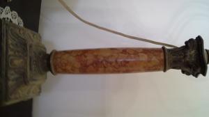 PICIOR LAMPA BRONZ SI ONIX, 