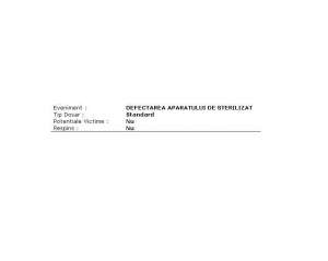Asigurare pentru aparatura medicala
