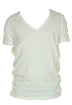 Tricou barbat alb Bershka