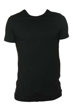 Tricou negru barbatesc Bershka