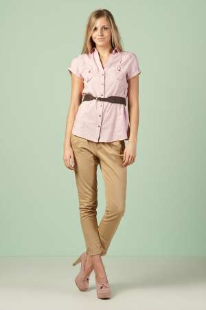 Camasa roz dama Bershka