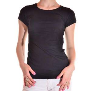 Tricou dama Stradivarius negru