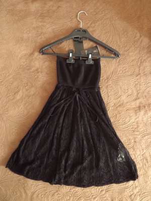 Rochie neagra dama Stradivarius