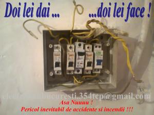 Electrician Bucuresti nonstop ,                 aici !