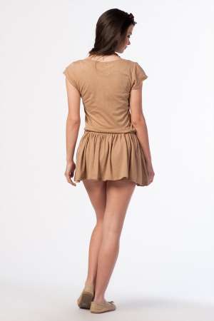 Bluza tunica dama cappuccino Zara